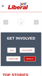 Mobile Screenshot of liberal.ns.ca