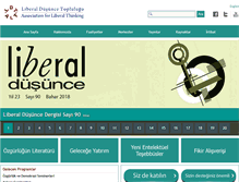 Tablet Screenshot of liberal.org.tr