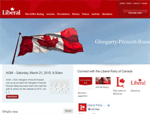 Tablet Screenshot of gpr.liberal.ca